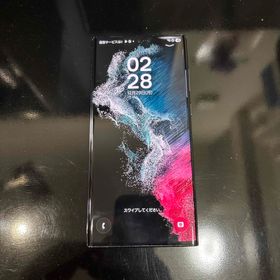 サムスン(SAMSUNG)のSAMSUNG Galaxy S22 Ultra SCG14 ファントム ブラッ(スマートフォン本体)
