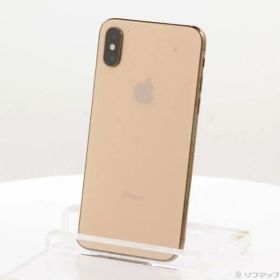 〔中古品〕 iPhoneXS 256GB ゴールド MTE22J／A SIMフリー【262】