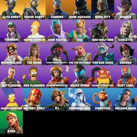 メアド即変更可能/エリートエージェント ローグエージェント 31skin | フォートナイト(Fortnite)のアカウントデータ、RMTの販売・買取一覧