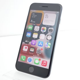 【SIMフリー】iPhoneSE3 64GB ミッドナイト 電池100％ 利用制限保証