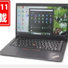 中古 フルHD 13.3インチ Lenovo ThinkPad X395 Windows11 高性能 AMD Ryzen 5-3500U 8GB 爆速NVMe式256GB-SSD カメラ LTE 無線 Office付き Win11【中古ノートパソコン 中古パソコン 中古PC】送料無料 あす楽対応 即日発送（Windows10も対応可能 Win10）