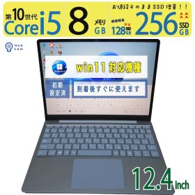 【美品タッチパネル超速】◆ Microsoft Surface Laptop Go / 12.4型 /超速 Core i5-1035G1 /高速 256GB SSD / 8GB /最新 Windows 11 Pro / Office