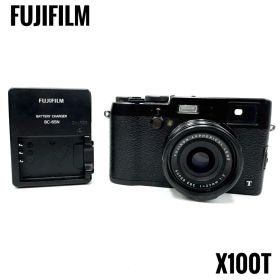 動作良好 FUJIFILM X100T ブラック フジフィルム デジタルカメラ