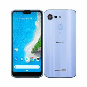 【SIMロック解除済】Y!mobile Android One S6 ラベンダーブルー KYOCERA 当社3ヶ月間保証 中古 イオシス