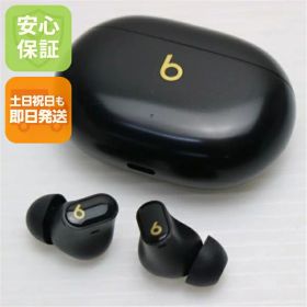 【中古】美品 Beats Studio Buds + ブラック/ゴールド イヤホン Beats 安心保証 即日発送 あす楽 土日祝発送OK