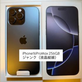 iPhone 16 Pro Max 256GB ジャンク