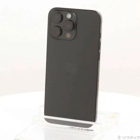 〔中古品〕 iPhone16 Pro Max 256GB ブラックチタニウム MYWG3J／A SIMフリー【377】