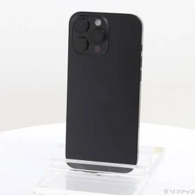 〔中古品〕 iPhone16 Pro Max 512GB ブラックチタニウム MYWL3J／A SIMフリー【262】