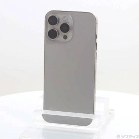 〔中古品〕 iPhone16 Pro Max 256GB ナチュラルチタニウム 3N531J／A SIMフリー【198】