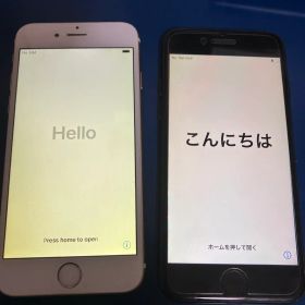 iPhone 6 64GBと7 128GBゴールド ブラック 2台セット