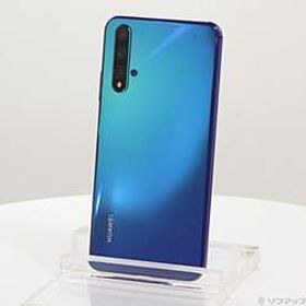 〔中古品〕 nova 5T 128GB クラッシュブルー YAL-L21 SIMフリー ［6.26インチ液晶／Huawei Kirin 980］〔中古品〕 nova 5T 128GB クラッシュブルー YAL-L21 SIMフリー ［6.26インチ液晶／Huawei Kirin 980］