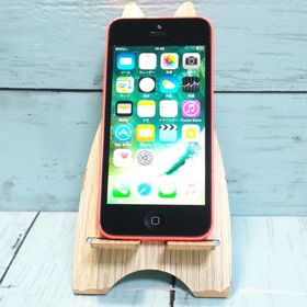 au iPhone5c ピンク 16GB 859