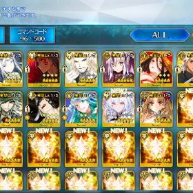 fgo 廃課金 引退アカウント 宝具五18騎