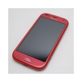 超美品 F-42A らくらくスマートフォン ピンク 即日発送 スマホ 白ロム 富士通 あすつく 土日祝発送OK