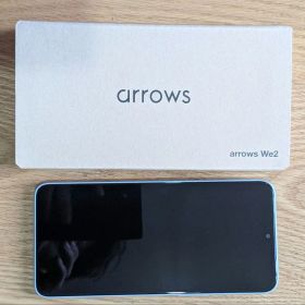 増量128GB版 arrows We2 本体 ライトブルー SIMフリー