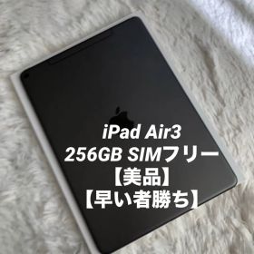 【1台限定特価格】iPad Air3 256GB SIMフリー 【すぐ発送】