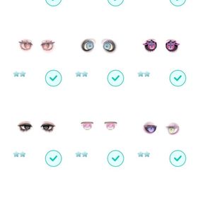 超希少高レート🈶星2目 アイパーツ | ピグパ(ピグパーティ)のアカウントデータ、RMTの販売・買取一覧