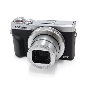 |中古-優良品| Canon PowerShot G7 X Mark III シルバー（Ver.1.3.0 -日本語/ENG対応） | Serial#:861051000193 | コンパクトデジタルカメラ | 動作確認済