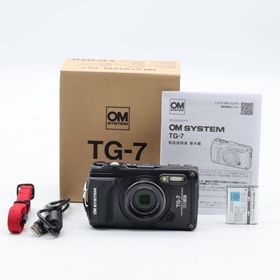 OM SYSTEM Tough TG-7 ブラック(コンパクトデジタルカメラ)
