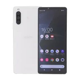 Xperia 10 III Lite 64GB ホワイト Sony XQ-BT44 SIMフリー 楽天版 Aランク スマホ 本体 送料無料 即日発送