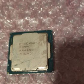 Intel インテル CPU Core i7-8700K 6c12t 動作品