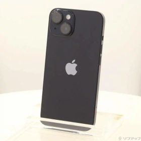 【中古】Apple(アップル) iPhone14 128GB ミッドナイト MPUD3J／A SIMフリー 〔ネットワーク利用制限▲〕 【258-ud】