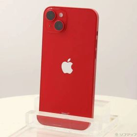 〔中古品〕 iPhone14 Plus 512GB プロダクトレッド MQ4V3J／A SIMフリー【196】