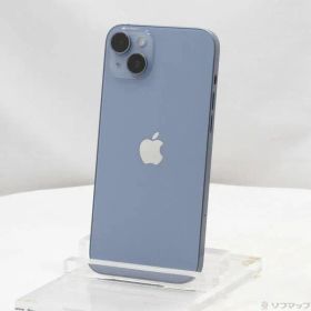 〔中古品〕 iPhone14 Plus 128GB ブルー MQ4H3J／A SIMフリー【269】
