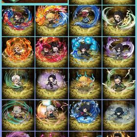 初期垢✨️虹結晶2601+鬼滅の刃 22種フルコンプ+運アップ 69体分 | ポコダン(ポコロンダンジョンズ)のアカウントデータ、RMTの販売・買取一覧