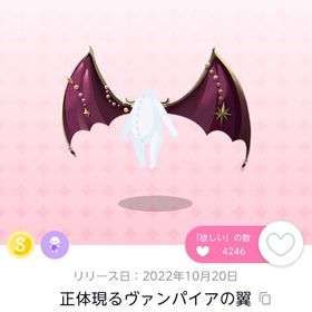 正体現るヴァンパイアの翼 | ポケコロツイン(ポケツイ)のアカウントデータ、RMTの販売・買取一覧