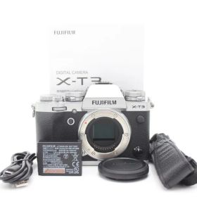 ■美品■ FUJIFILM 富士フイルム ミラーレス一眼カメラ X-T3ボディ シルバー X-T3-S ♯93008
