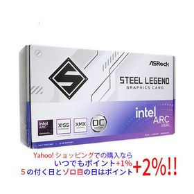 【中古】ASRock製グラボ Intel Arc B580 Steel Legend 12GB OC PCIExp 12GB 元箱あり