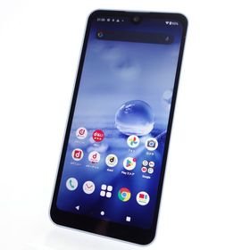 【SIMフリー】AQUOS wish2 SH-51C ブルー 利用制限〇 docomo版