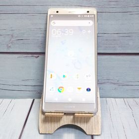 au SOV37 SONY Xperia XZ2 64GB リキッドシルバー ホワイト 410