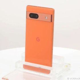 〔中古品〕 Google Pixel 7a 128GB コーラル GA04438-JP SIMフリー【305】
