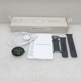 【美品】Google Pixel Watch3 Wi-Fiモデル 45mm マットブラック スマートウォッチ 中古