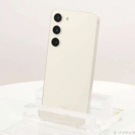 ソフマップ 〔中古品〕 Galaxy S23 256GB クリーム SCG19 au SIMフリー【276】