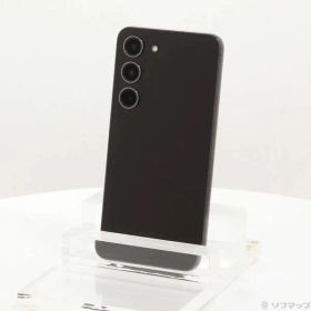 〔中古品〕 Galaxy S23 256GB ファントムブラック SCG19 au SIMフリー【344】