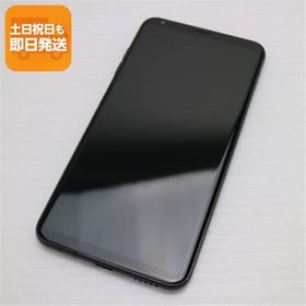 超美品 L-01K V30+ ブラック スマホ 即日発送 スマホ 白ロム 中古 DoCoMo LG電子 あすつく 土日祝発送OK