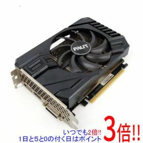 【1日と5.0のつく日、18日はポイント3倍！】【中古】PALIT GeForce GTX 1660 Ti StormX 6GB NE6166T018J9-161F PCIExp 6GB 訳あり