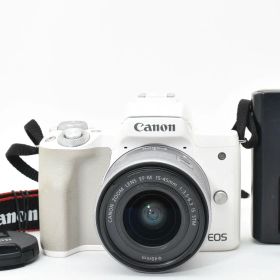 Canon EOS KISS M EF-M15-45 IS STM ホワイト