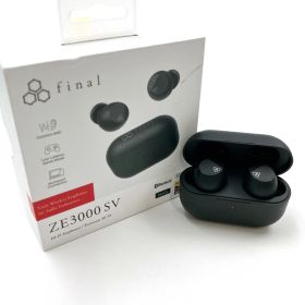 MY257 final ファイナル ZE3000 SV ワイヤレスイヤホン ブラック HiRES対応 ANC搭載