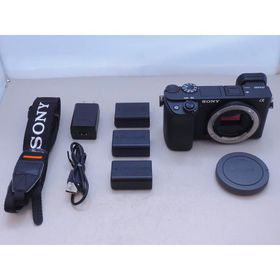 ソニー SONY ミラーレス一眼カメラ ボディ APS-C α6400 (ILCE-6400)