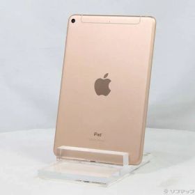 〔中古品〕 iPad mini 第5世代 64GB ゴールド MUX72J／A auロック解除SIMフリー【262】