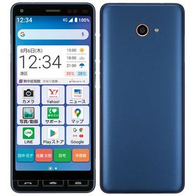 SIMフリー かんたんスマホ2 A001KC ネイビー 32GB