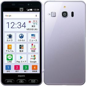 SIMフリー シンプルスマホ3 509SH ライラックシルバー 16GB