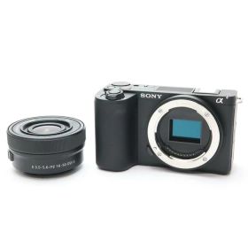 【中古】 《美品》 SONY VLOGCAM ZV-E10 II パワーズームレンズキット ZV-E10M2K B ブラック 【一部外装モーターギアブロック部品交換/各部点検済】 [ デジタルカメラ ]