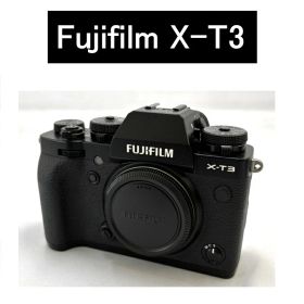 【中古】フジフイルム X-T3 ボディ ブラック 黒 ミラーレス一眼