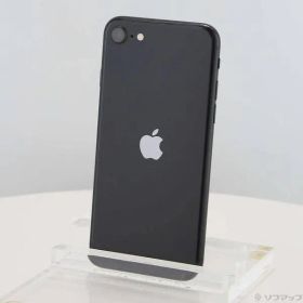 〔中古品〕 iPhone SE 第2世代 128GB ブラック MXD02J／A SIMフリー【344】