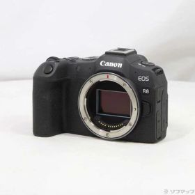 【中古】Canon(キヤノン) EOS R8 ブラック ボディ 【352-ud】